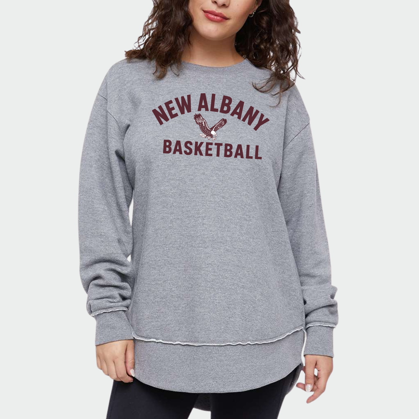 NAGTB: New Albany Basketball Women's Weekend Sweatshirt