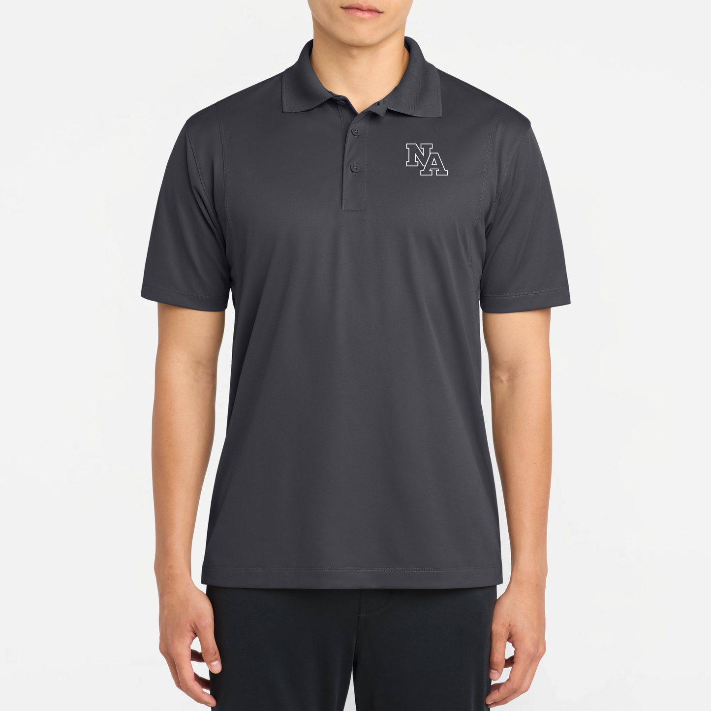 NAPRO: Embroidered, Micropique Tech Polo