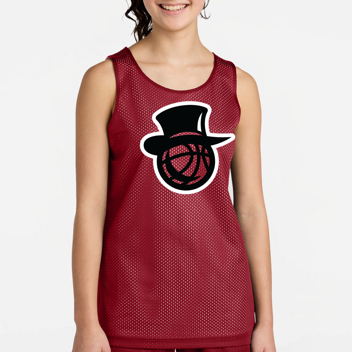 JEB: Johnstown Elite Basketball Top Hat Reversible Mesh Tank