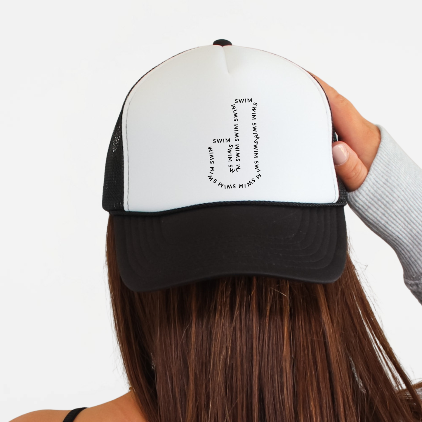 JS: Johnstown Swim Outline Foam Trucker Hat