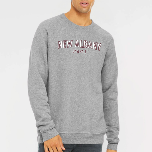 NA Baseball :  Raglan Crew Sweatshirt
