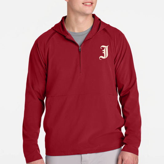 JTB: Old English J 1/2 Zip Hooded Jacket
