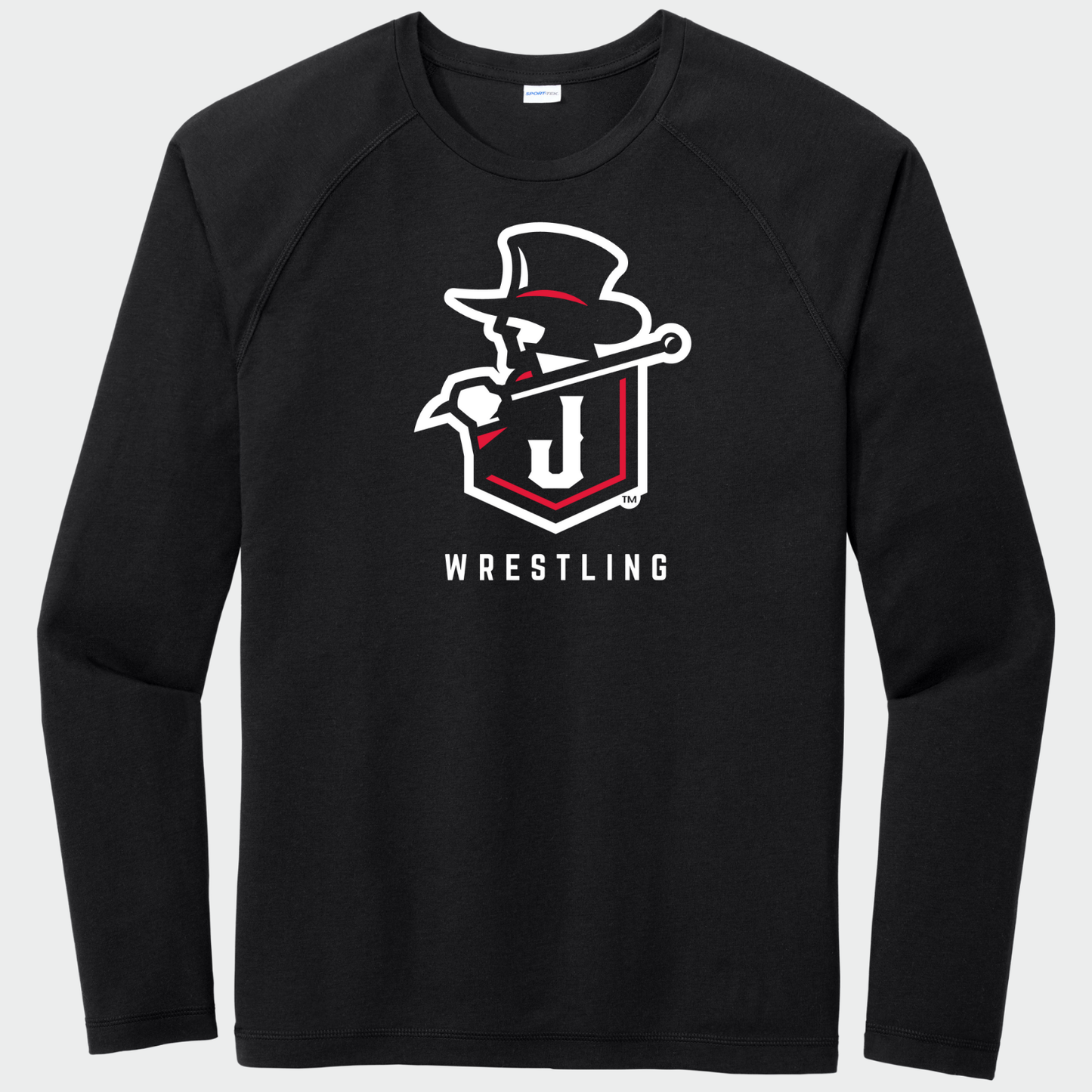 JYAA: Johnstown Wrestling Raglan Long Sleeve Triblend Tech T-Shirt