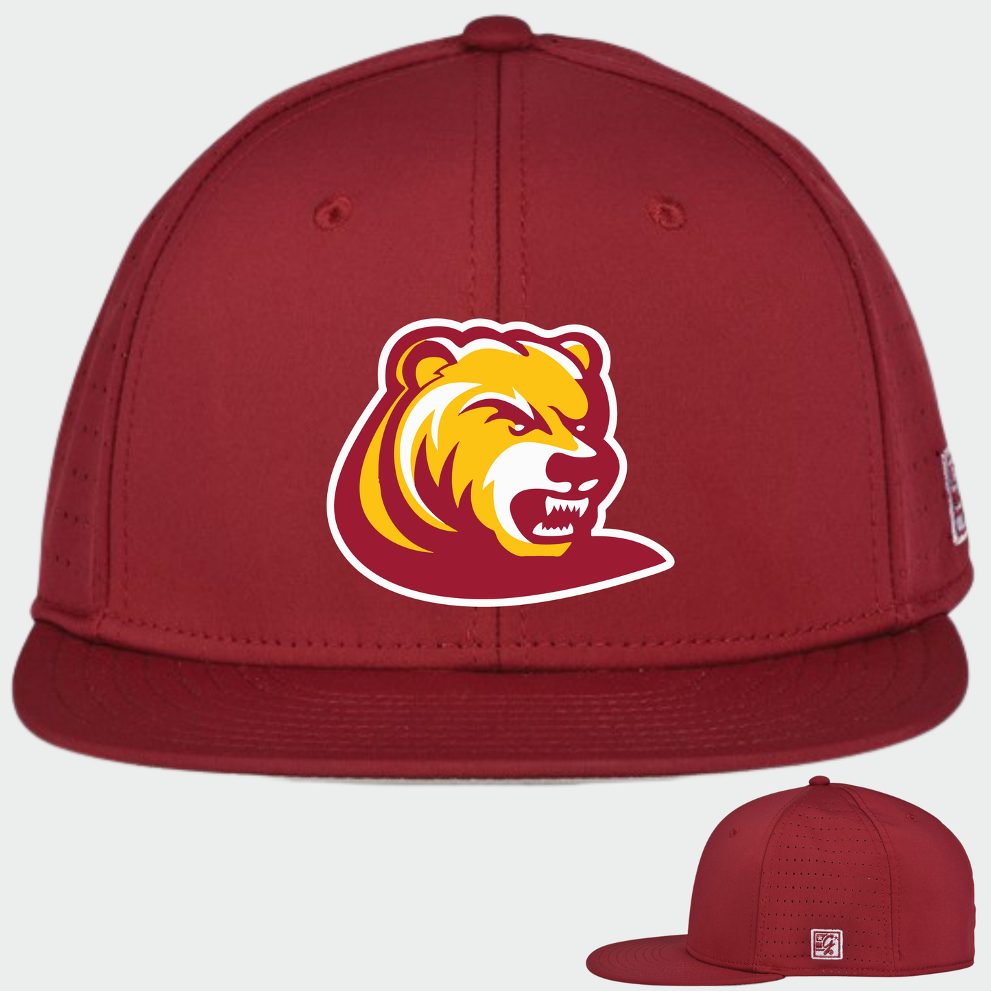 BRUINS: Bear, Perforated GameChanger Cap *Embroidered*
