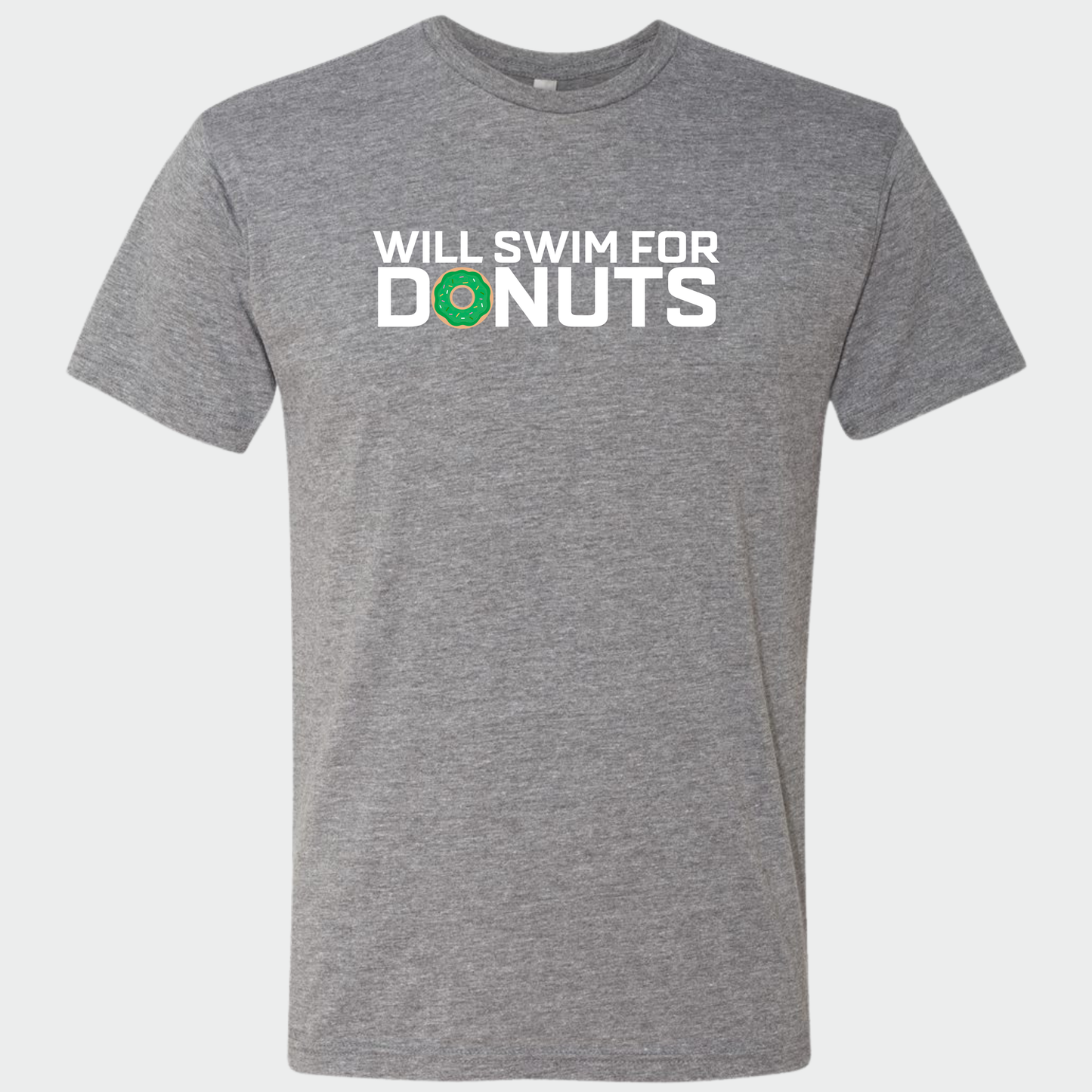 PTAC: Will Swim For Donuts Triblend Tee