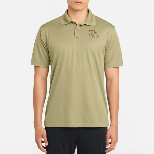 NAPRO: Embroidered, Micropique Tech Polo
