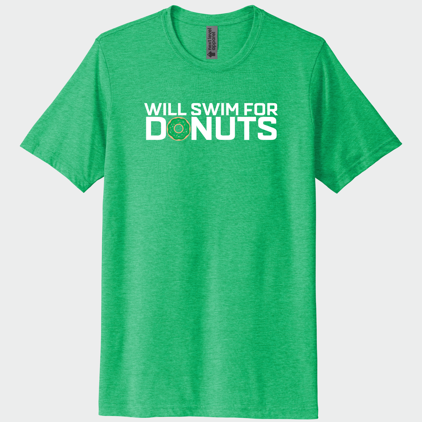 PTAC: Will Swim For Donuts Triblend Tee