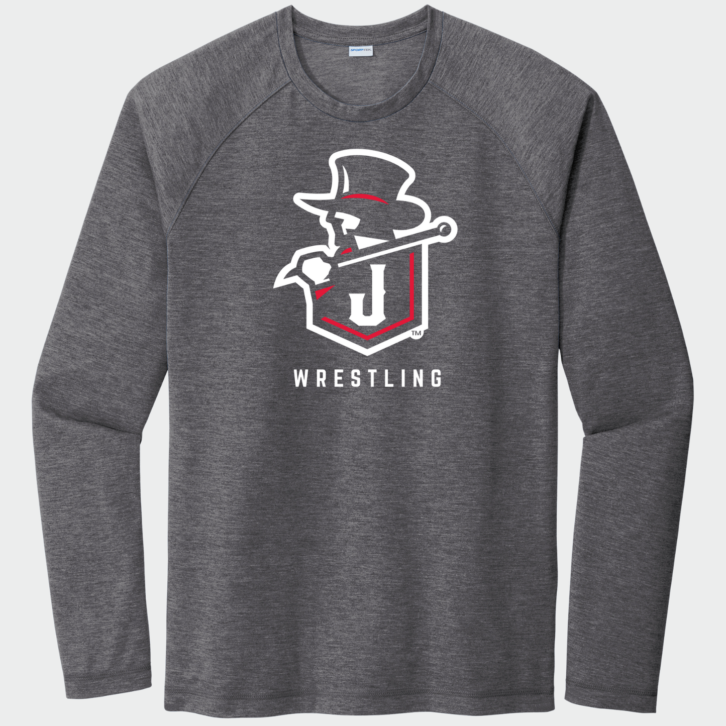 JYAA: Johnstown Wrestling Raglan Long Sleeve Triblend Tech T-Shirt
