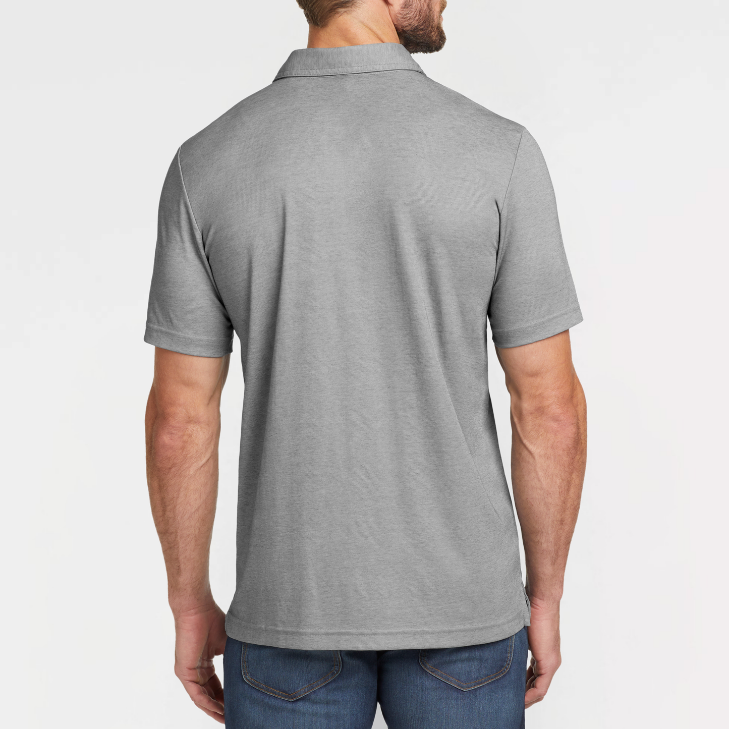 Revolution Mortgage: Embroidered, TravisMathew Oceanside Heather Polo