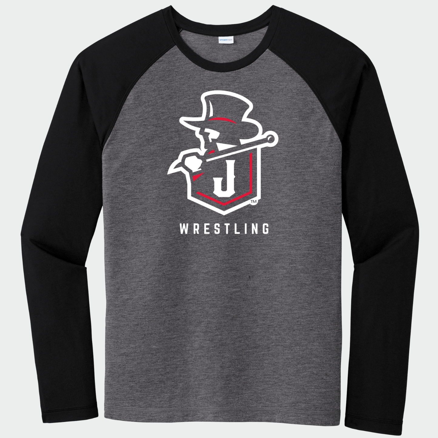 JYAA: Johnstown Wrestling Raglan Long Sleeve Triblend Tech T-Shirt