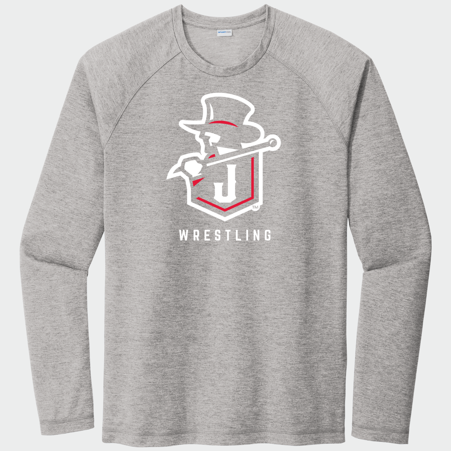 JYAA: Johnstown Wrestling Raglan Long Sleeve Triblend Tech T-Shirt