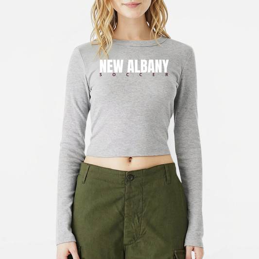 NAGS: New Albany Soccer, Long Sleeve Baby Tee