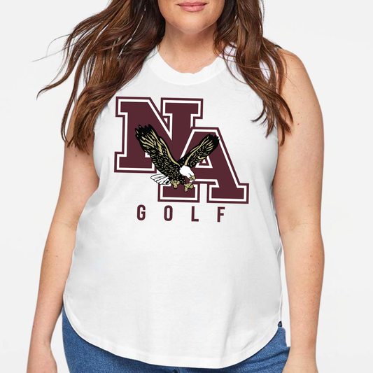NAGOLF: Women's & Girls Muscle Tank Top