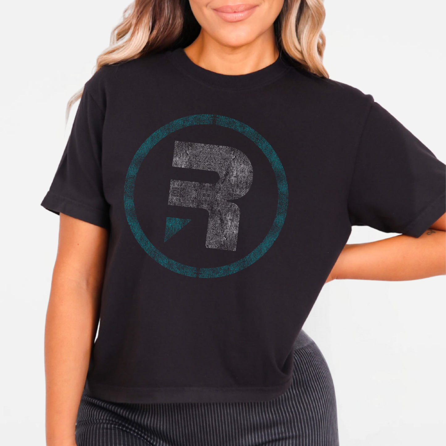 RYZE: Circle R, Women's Vintage Tee *Distressed Graphic*