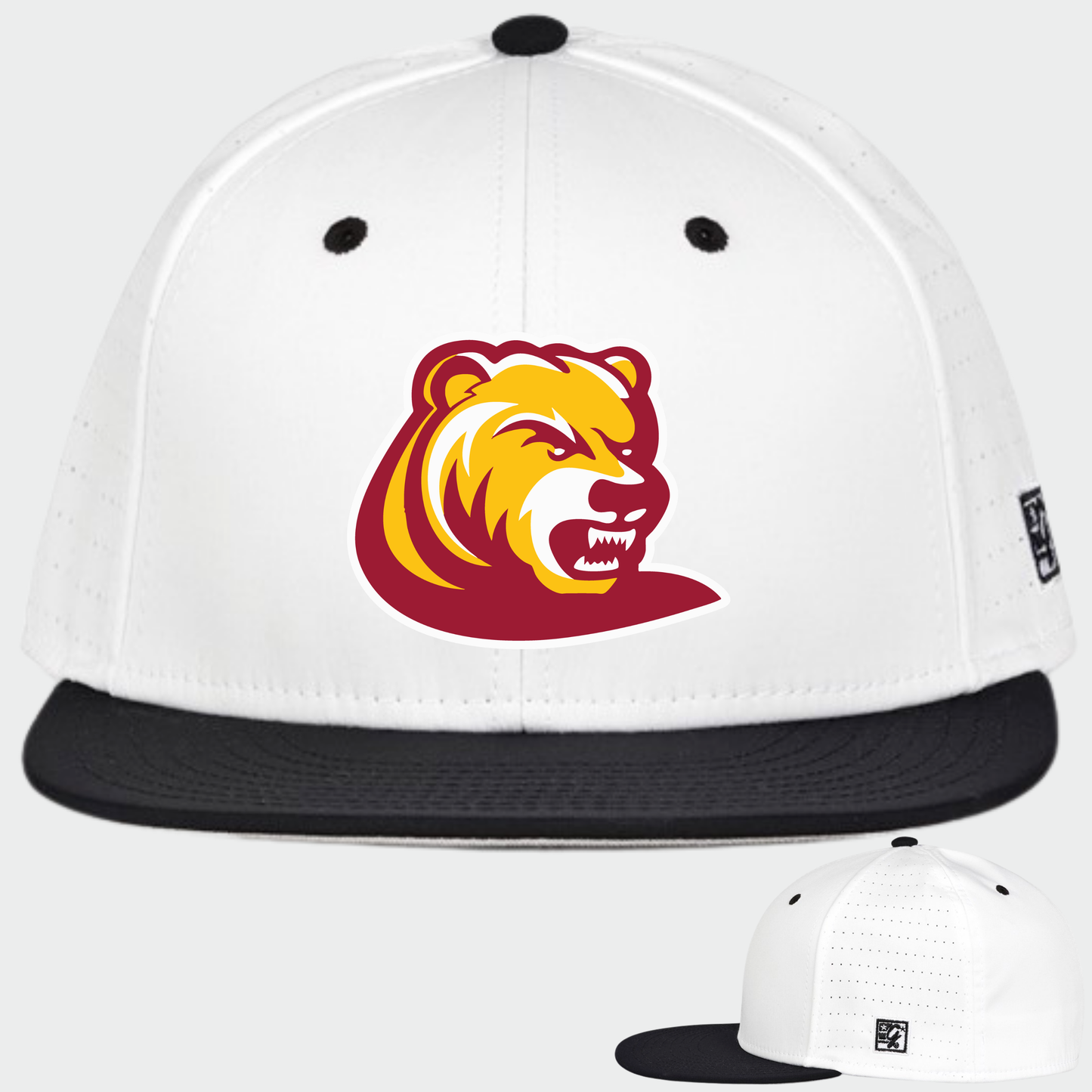 BRUINS: Bear, Perforated GameChanger Cap *Embroidered*