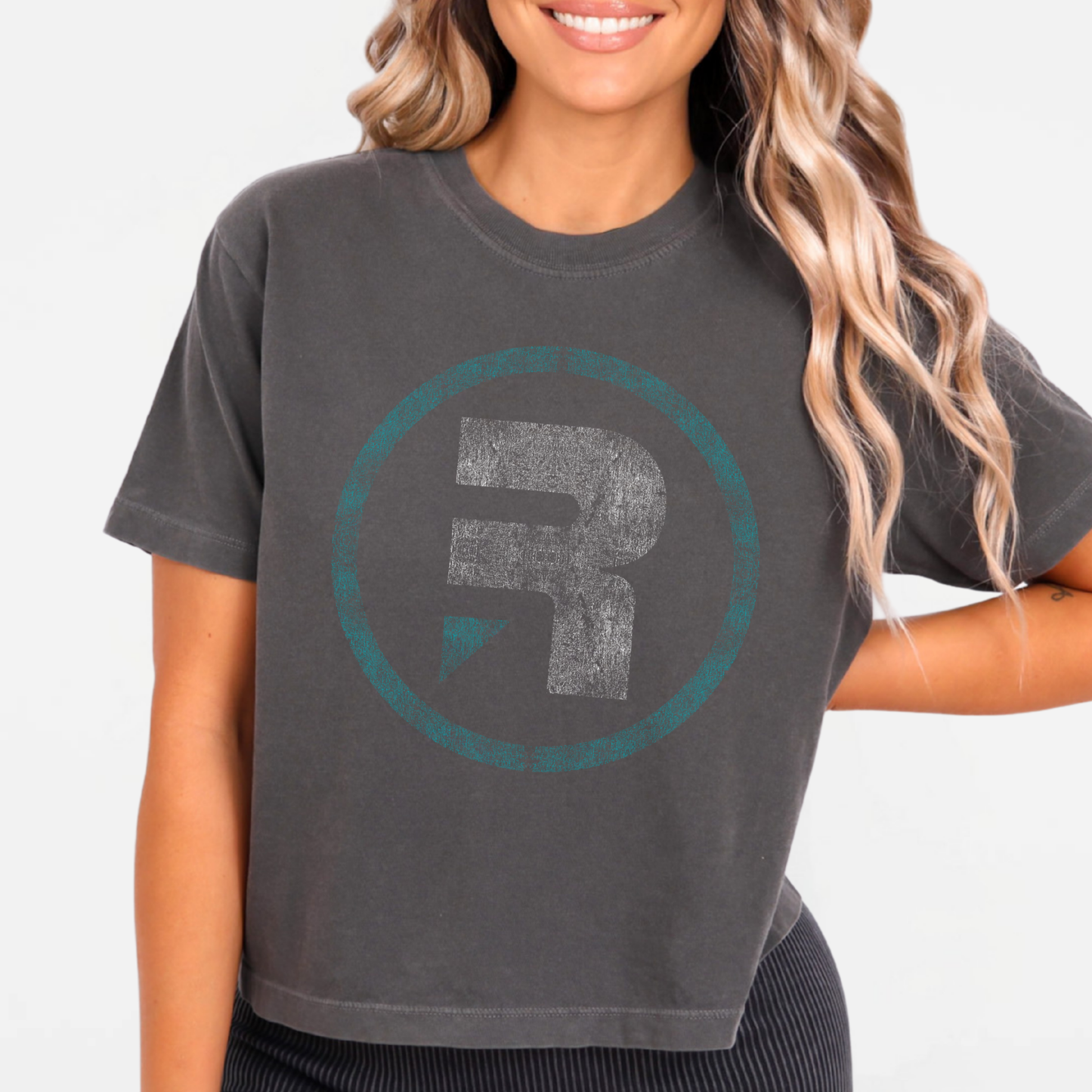 RYZE: Circle R, Women's Vintage Tee *Distressed Graphic*