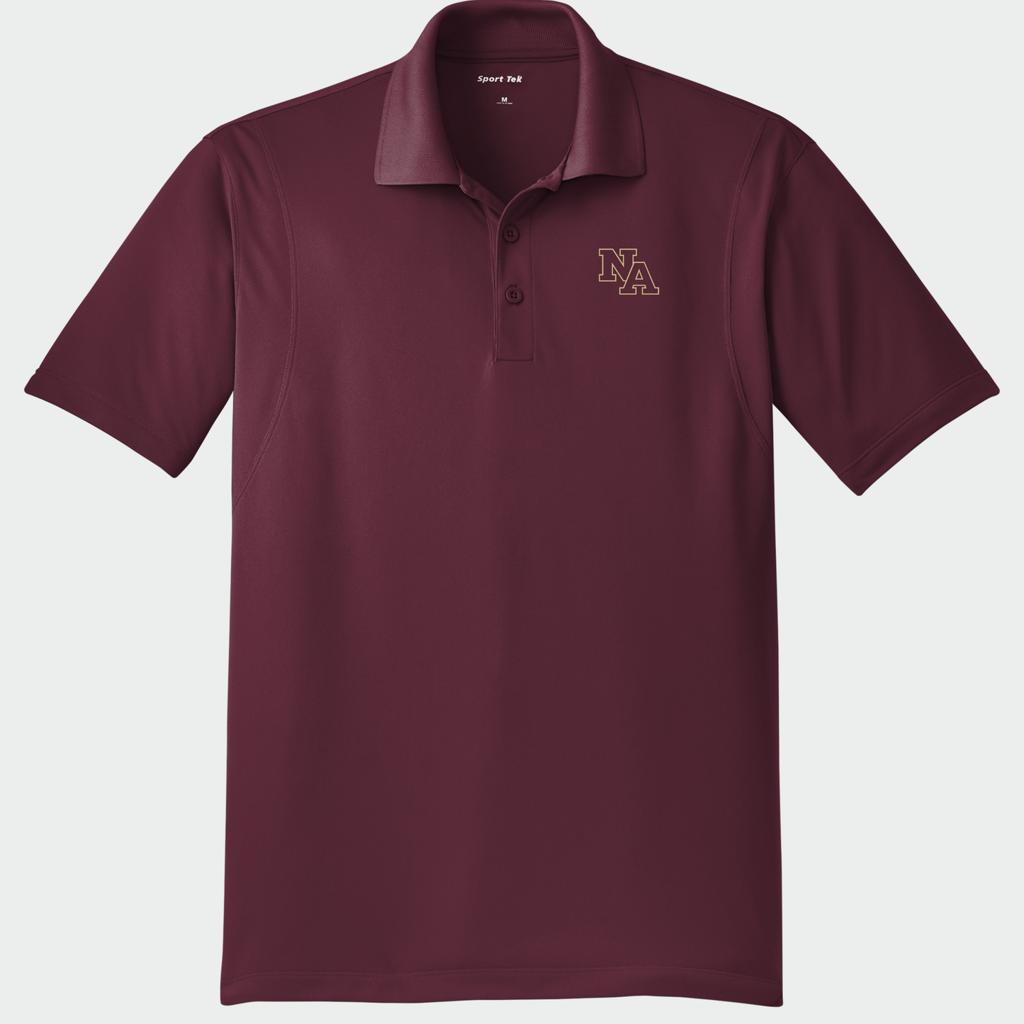 NAPRO: Embroidered, Micropique Tech Polo