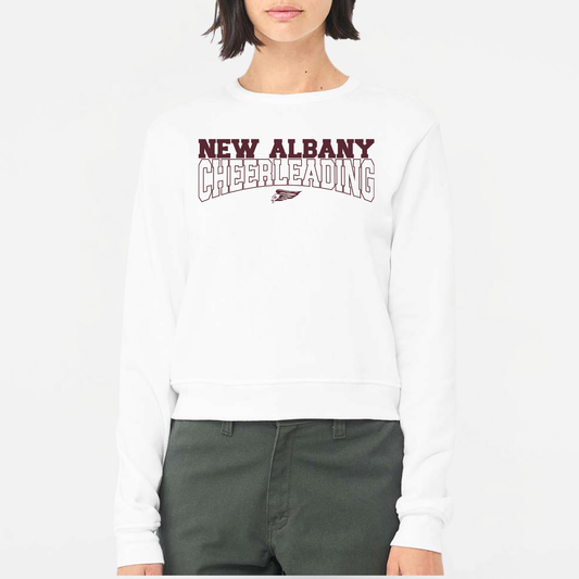 NAYCHEER: New Albany Cheerleading Women's Sponge Fleece Sponge Fleece Sweatshirt