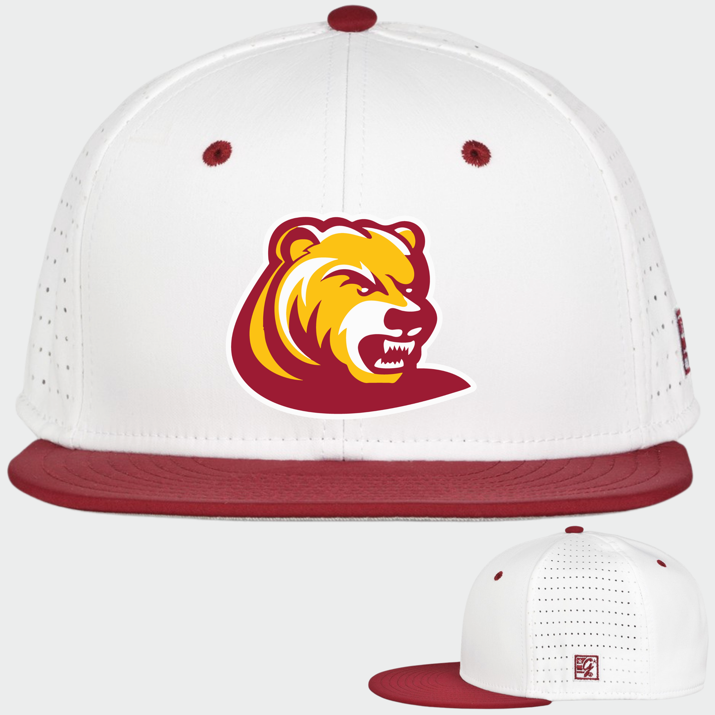 BRUINS: Bear, Perforated GameChanger Cap *Embroidered*