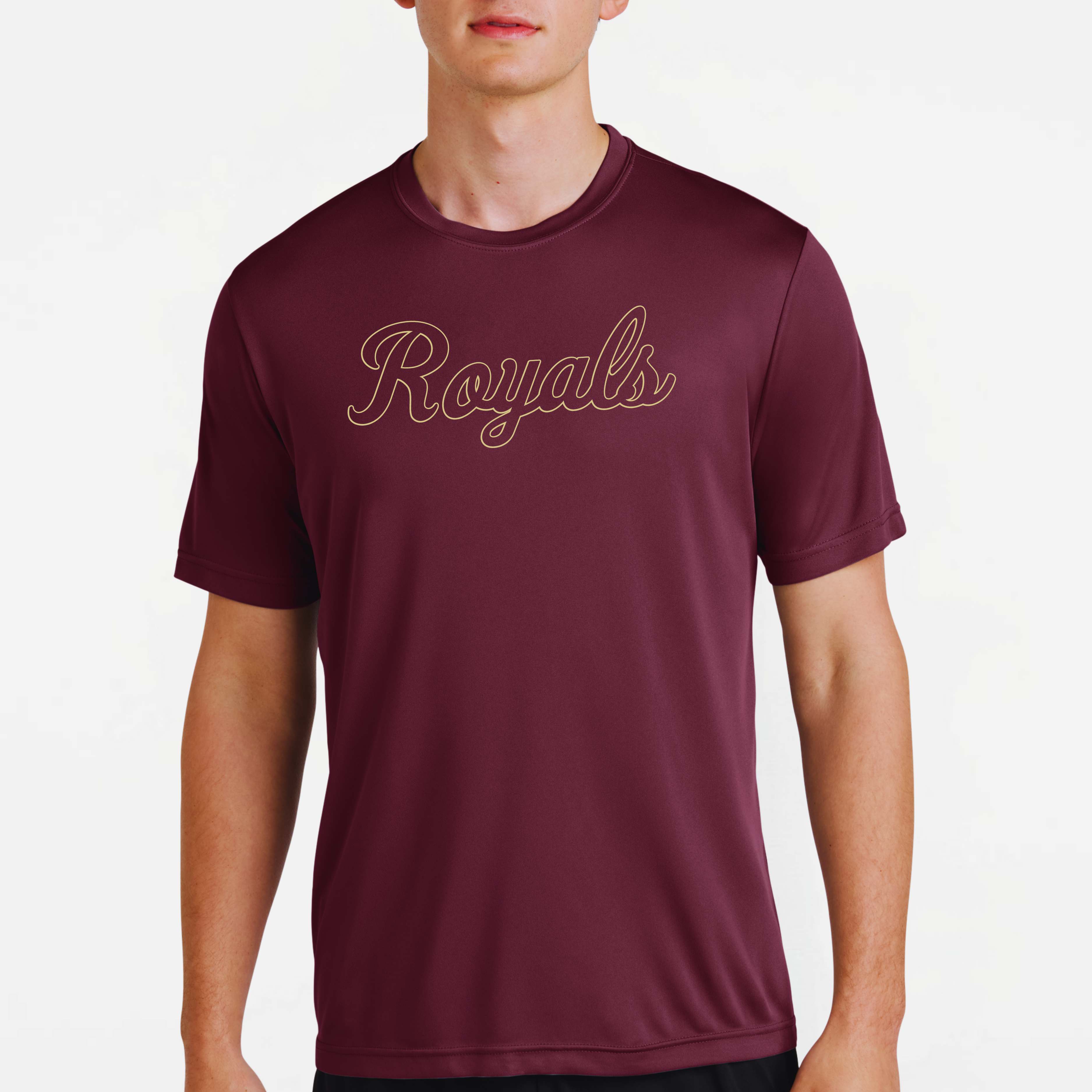 TCR: Royals Script, Tech Tee – Summer Sunday