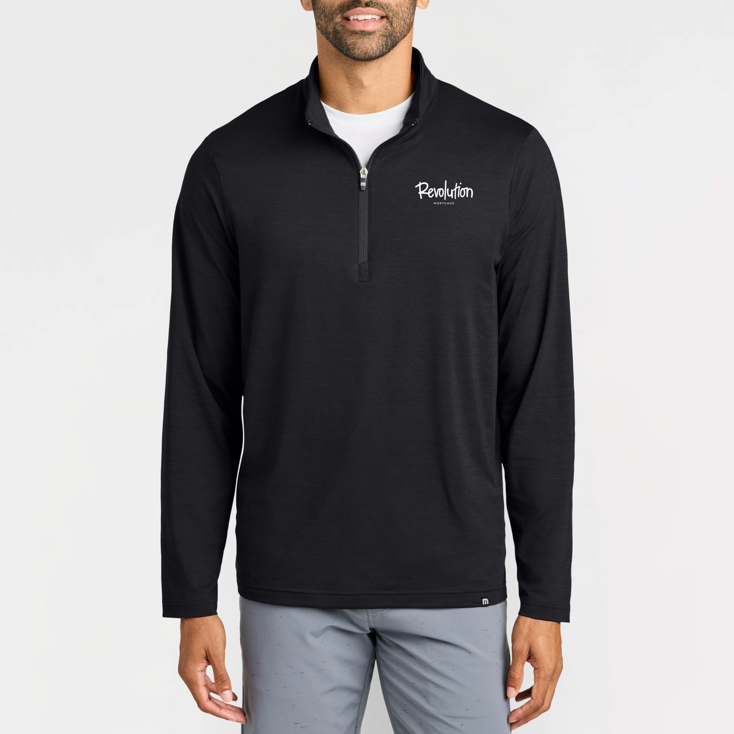 Revolution Mortgage: Embroidered, TravisMathew Crestview 1/4-Zip