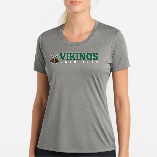 NRS: Vikings Swim Team Women's Tech Tshirt