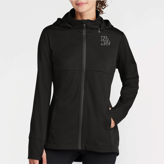 NAGolf: Women's Hooded Soft Shell Jacket