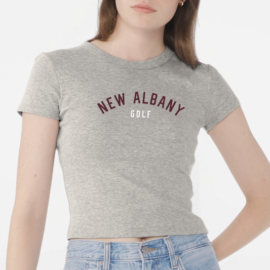 NAGOLF: New Albany Golf Microrib Baby Tee