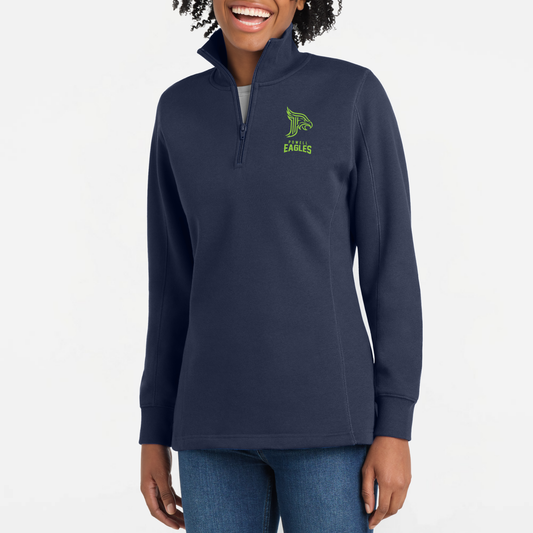Powell Eagles: Athletic Women's Quarter-Zip Sweatshirt