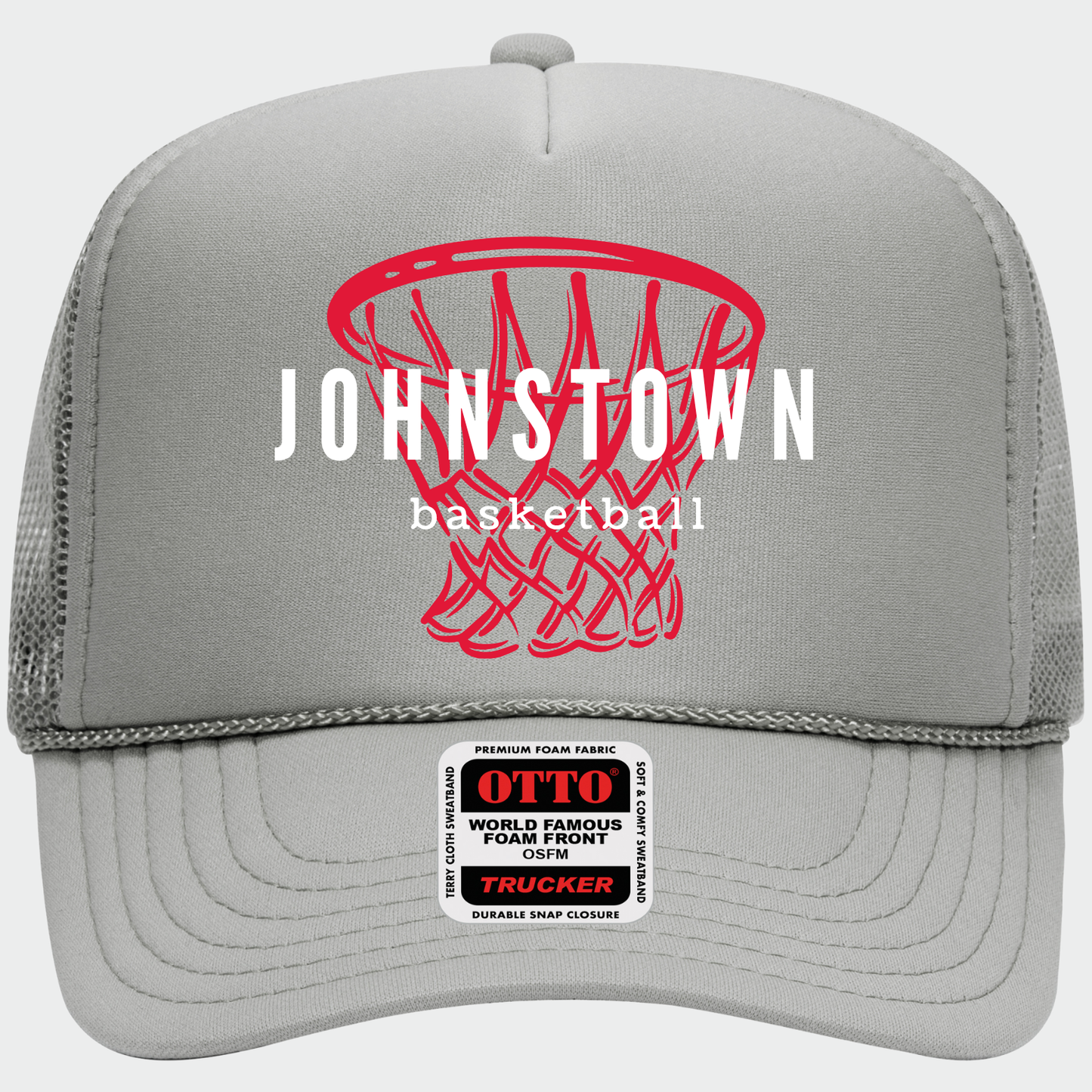 JYAA: Johnstown Basketball Hoop Trucker Hat