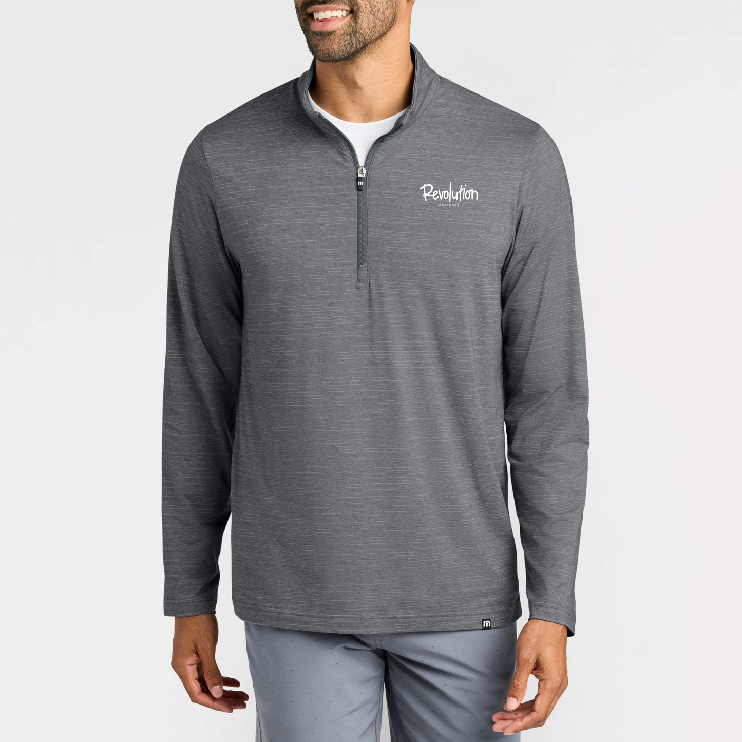 Revolution Mortgage: Embroidered, TravisMathew Crestview 1/4-Zip