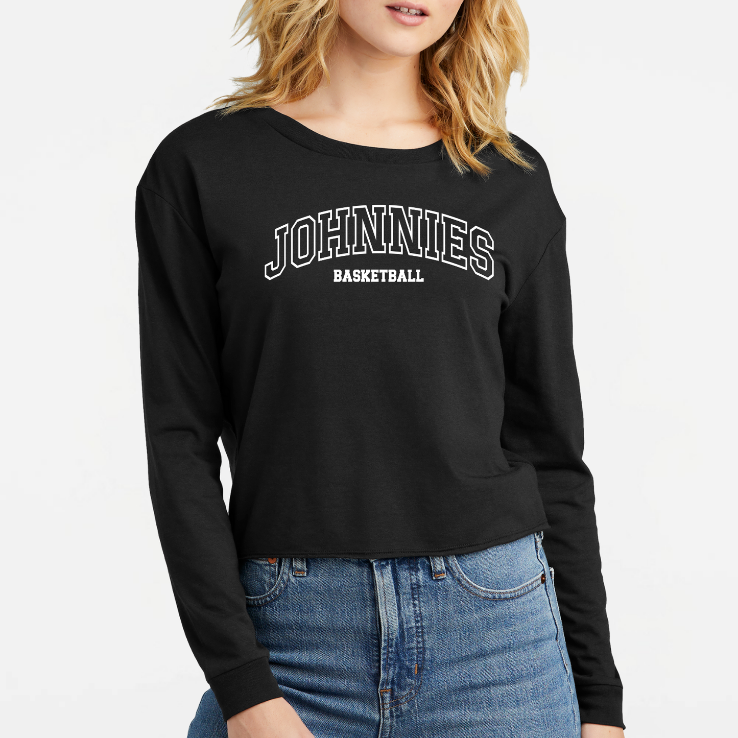 JYAA: Johnnies Basketball Women's Triblend Long Sleeve T-Shirt
