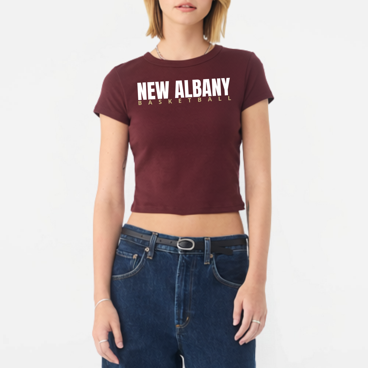NAGTB: New Albany Basketball, Baby Tee