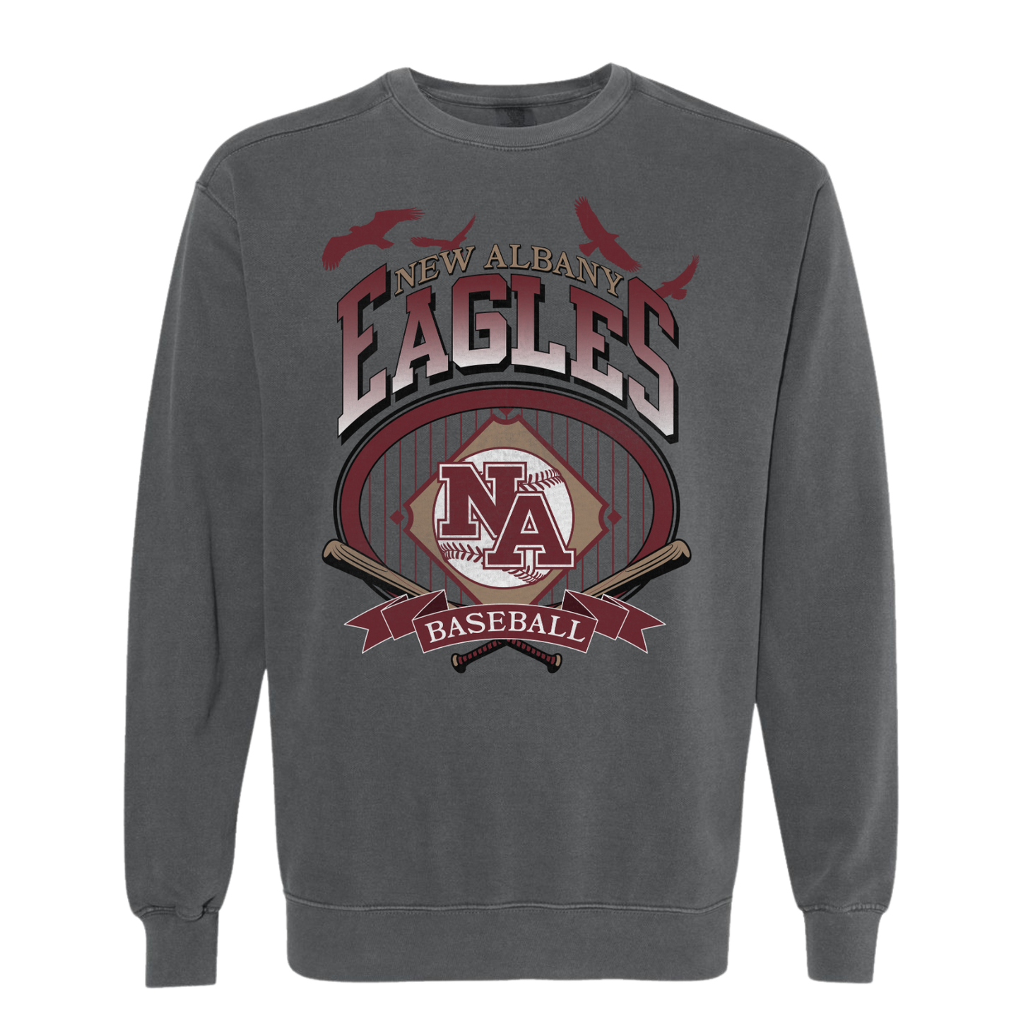 Vintage Collection: Eagles Baseball Sweatshirt