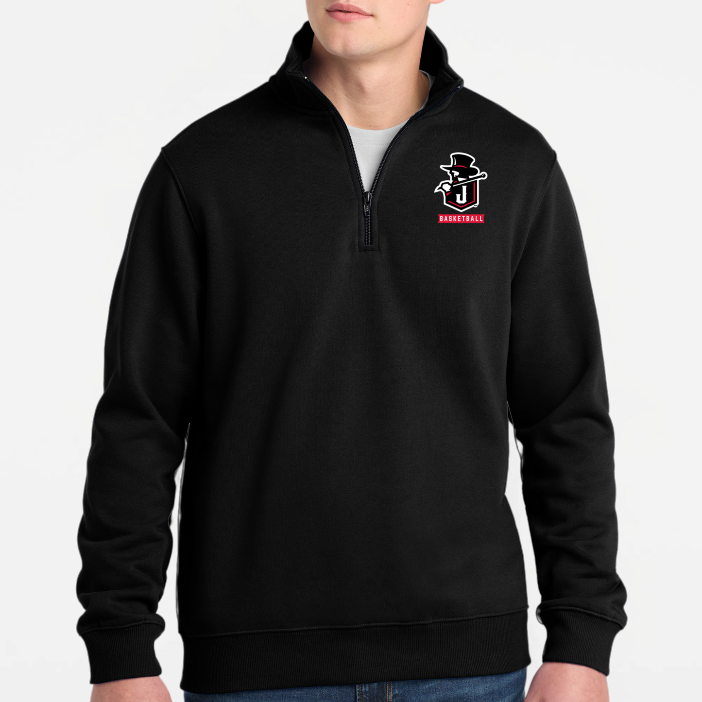 JYAA: Johnstown Basketball Quarter-Zip Sweatshirt