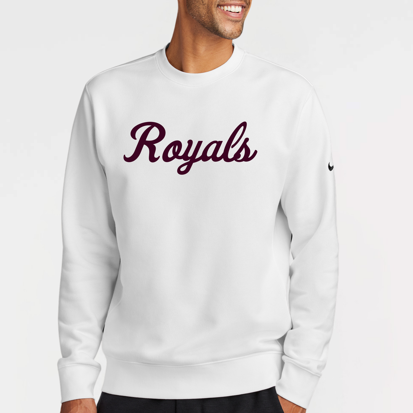 TCR: Royals Script, Club Fleece Sweatshirt