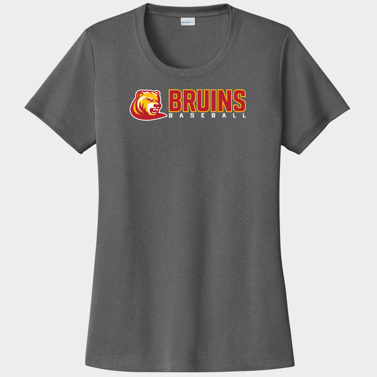 BRUINS: Women's Scoop Neck Tech T-Shirt