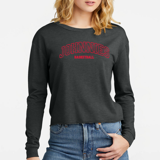 JYAA: Johnnies Basketball Women's Triblend Long Sleeve T-Shirt