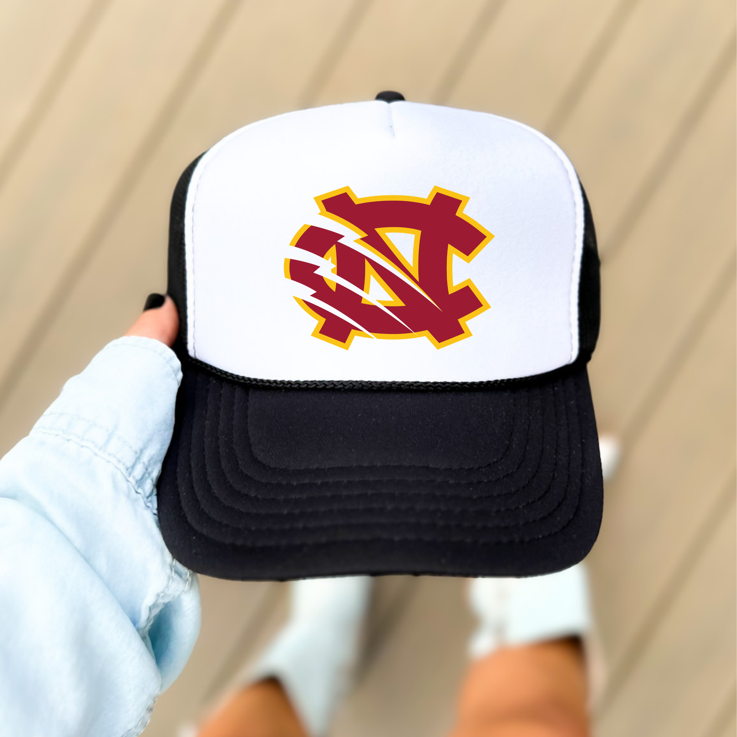 BRUINS: NC, Foam Trucker Hat
