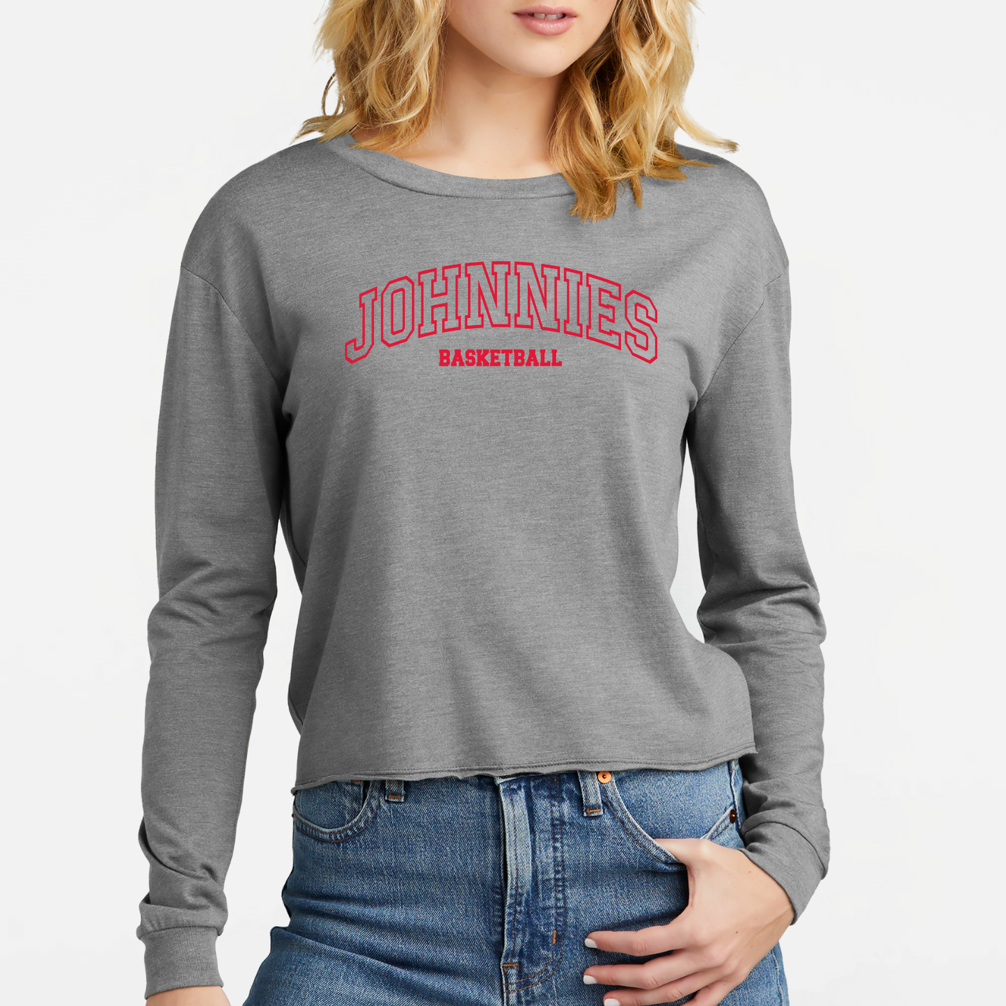 JYAA: Johnnies Basketball Women's Triblend Long Sleeve T-Shirt