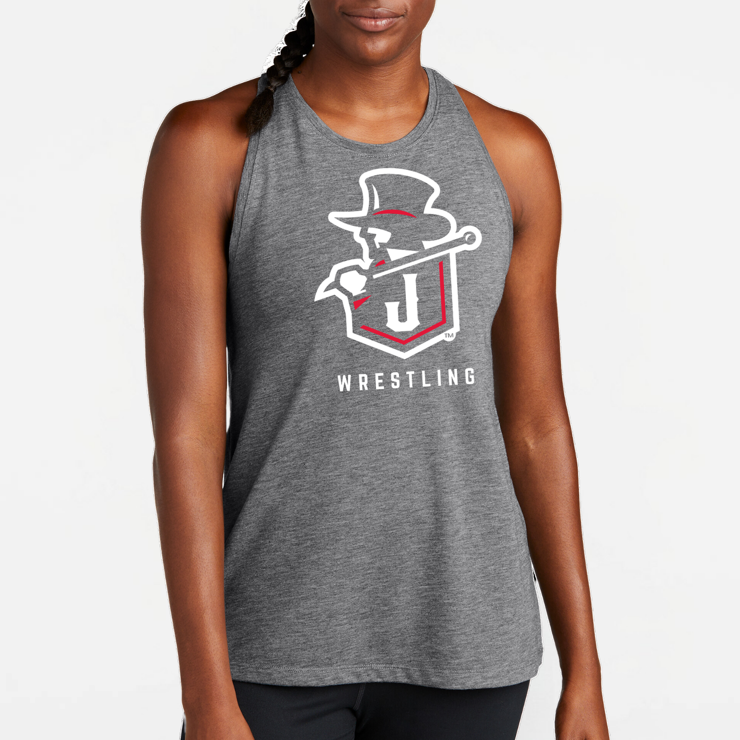 JYAA: Johnstown Wrestling Women's Triblend Tech Tank Top