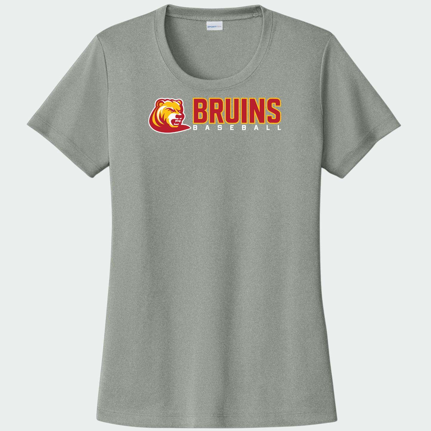 BRUINS: Women's Scoop Neck Tech T-Shirt