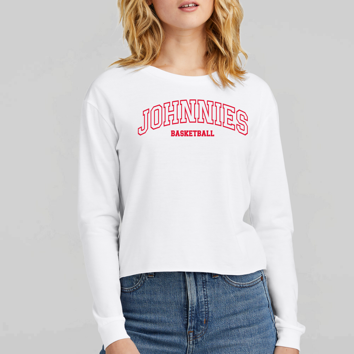 JYAA: Johnnies Basketball Women's Triblend Long Sleeve T-Shirt