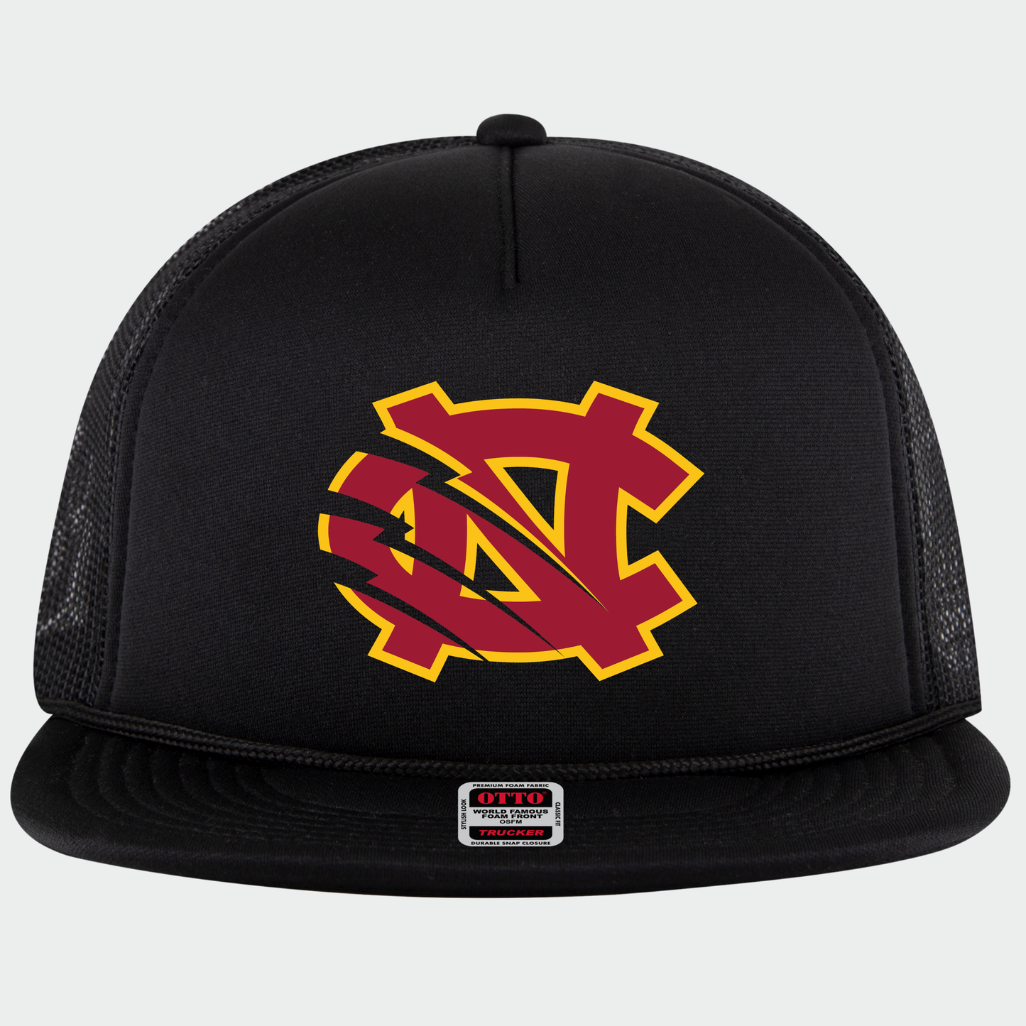 BRUINS: NC, Foam Flex-Bill Trucker Hat