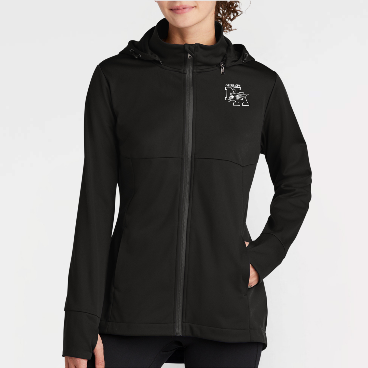 NAYCheer: Women's Hooded Soft Shell Jacket