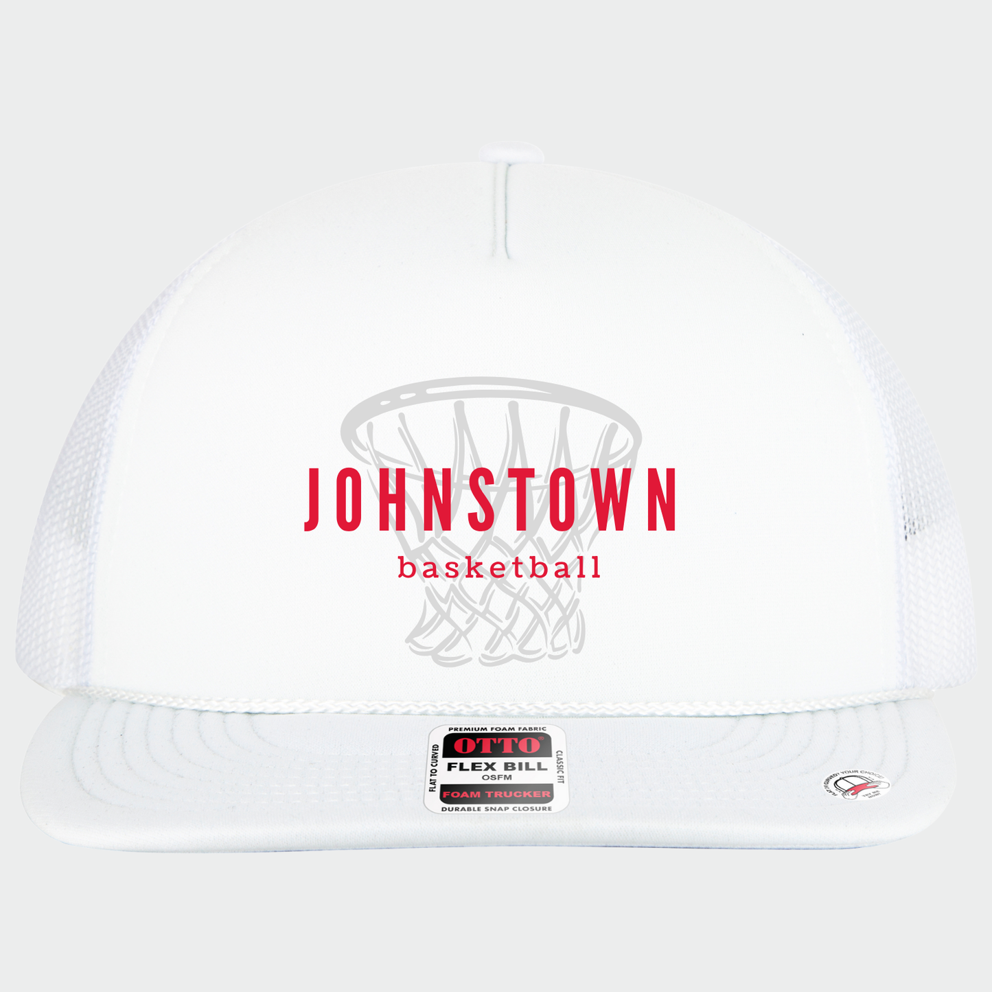 JYAA: Johnstown Basketball Hoop Flex-Bill Trucker Hat