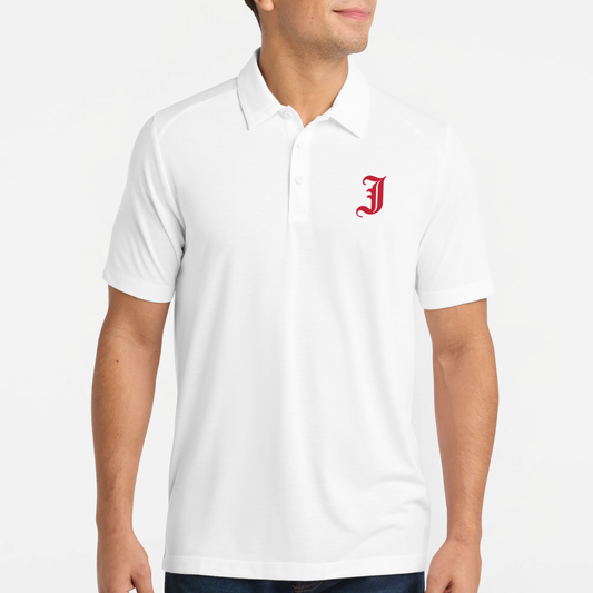 JTB: Old English J Triblend Tech Polo