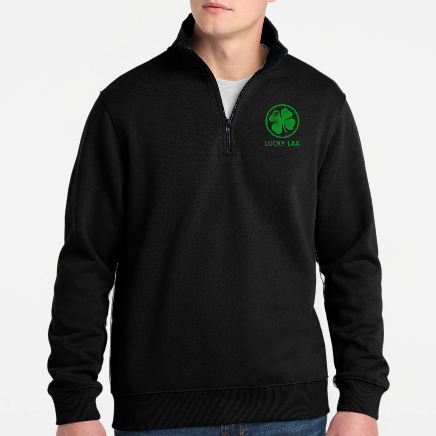 LuckyLax: Quarter-Zip Sweatshirt