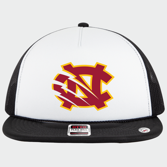 BRUINS: NC, Foam Flex-Bill Trucker Hat
