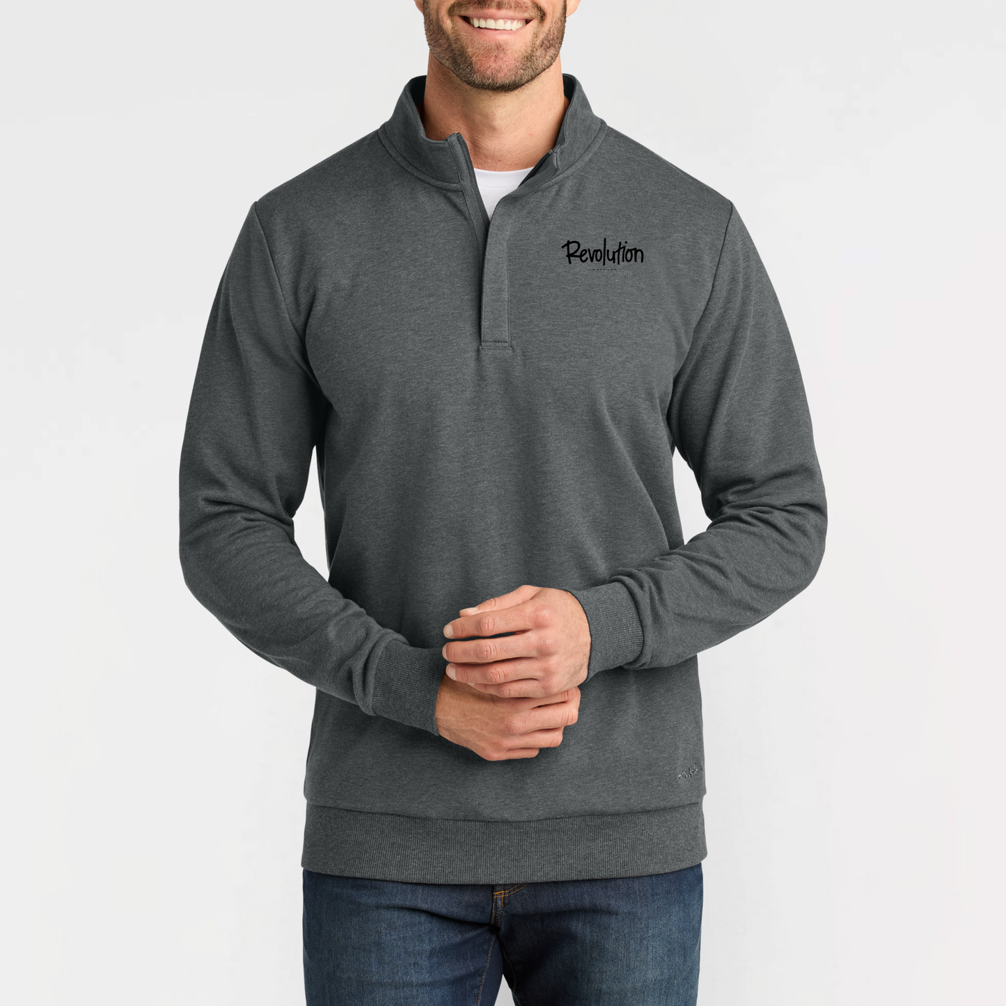 Revolution Mortgage: Embroidered, TravisMathew Ocean Villa 1/4-Zip